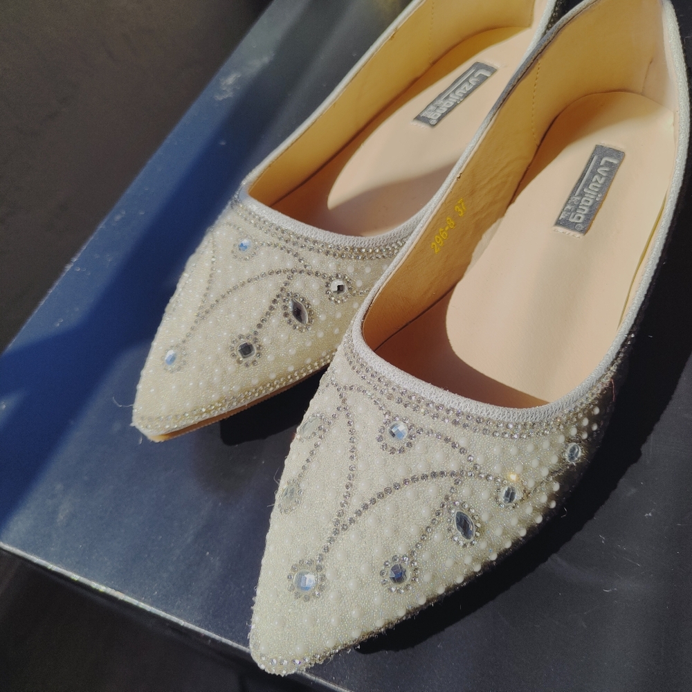 White new shoes